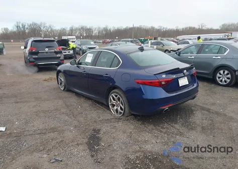 2020 Alfa Romeo Giulia Ti Awd from USA, damaged, VIN ZARFANBN4L7631025